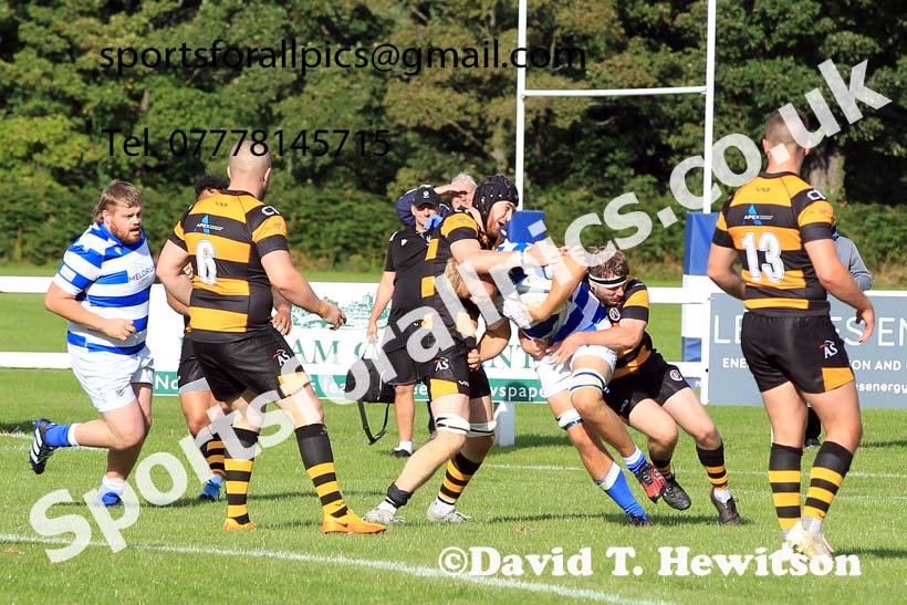 Tynedale v Sheffield Tigers, Sat., Sept. 17th, 2022. Photo: David T. Hewitson/Sports for All Pics